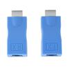 A  Pair of 1080P Support 4K HD Male to RJ45 Female Extender Signal Adapter for Cat-5e/6 for DVD