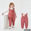 Children's Cotton Trousers, Baby One-piece Suspenders, Down Cotton Trousers, Boys, Girls, Infants and Young Children Plus Velvet Thick Pants