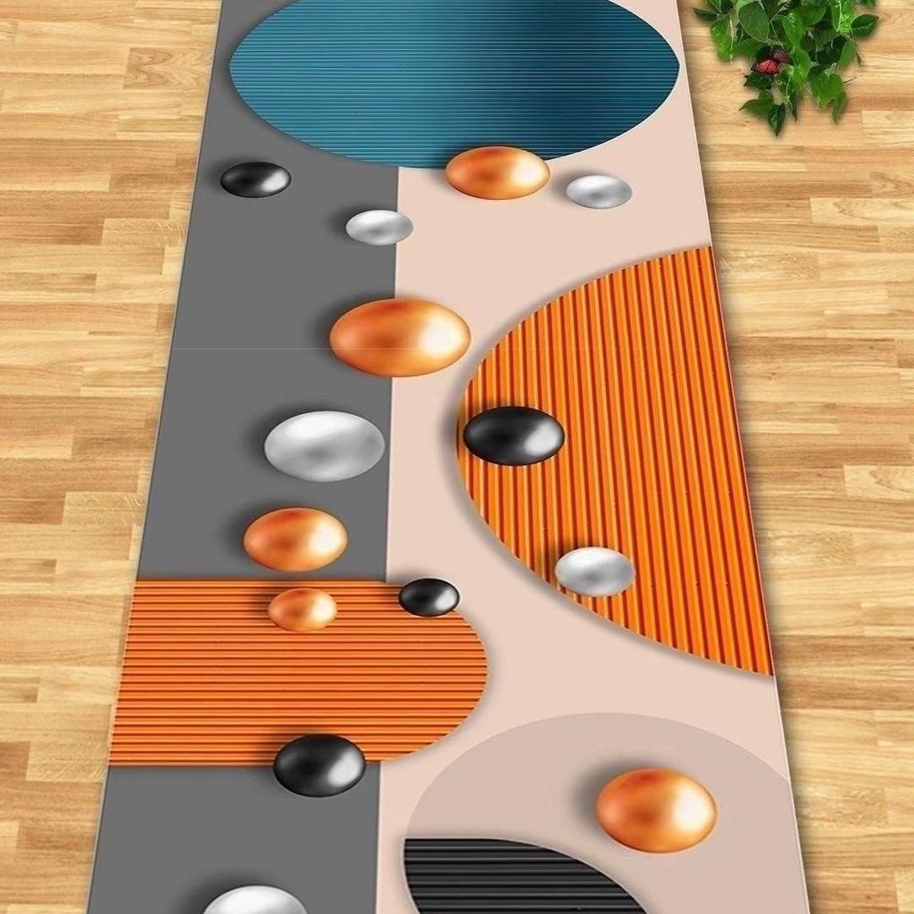 Скандинавский коридор, длинный ковер для гостиной, нескользящий ковер для лестницы, прихожей, прохода в отеле, свадебный домашний коврик для входа