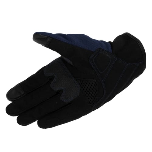 Komine GK-2493 Protective Vintage Mesh Gloves for Motorcycles Navy S