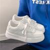 Thick Baseplate Shoes Women's Original Niche Shoes Trendy New Spring and Autumn Thin Casual Versatile Little White Shoes