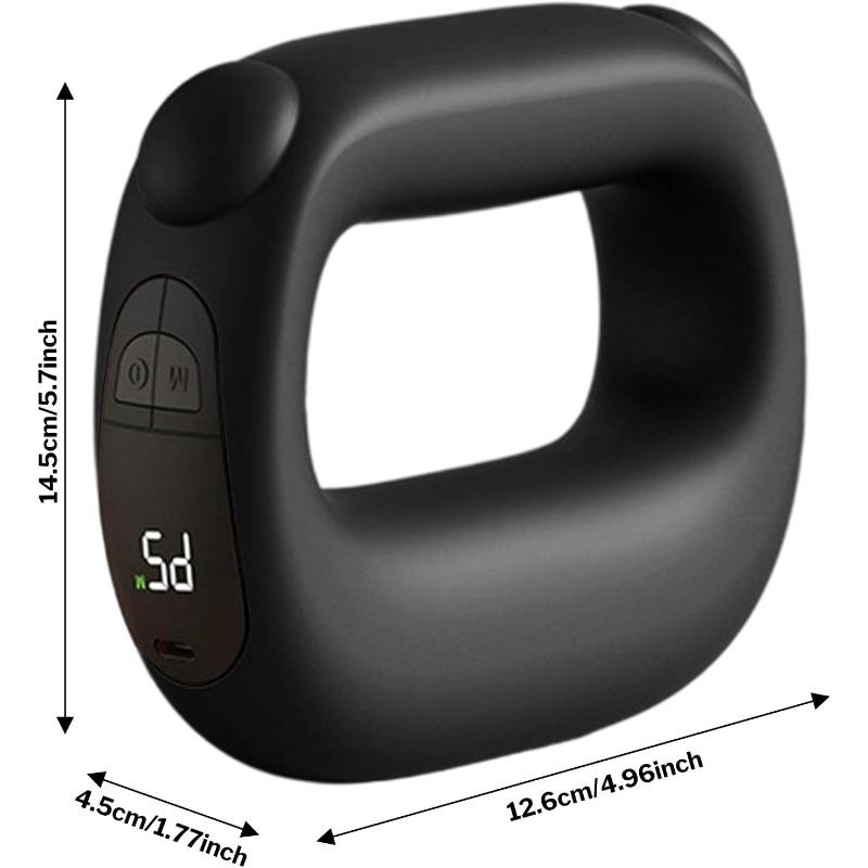 Fascia Massager | Adjustable Fascia Ring with Deep Tissue Vibration | Cordless Massage Device for Muscle Training Men Women Seniors