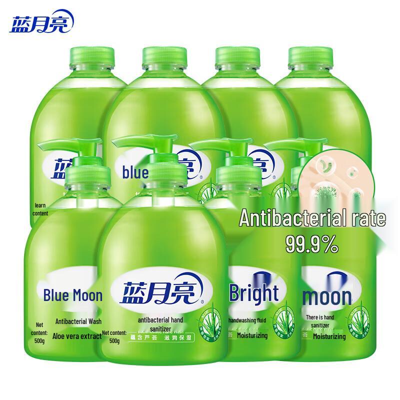 Набор антибактериального мыла для рук Blue Moon Aloe