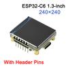 ESP32-C6 LED Display Development Board 1.3-inch 240*240 Resolution ST7789 Driver SPI Supports WiFi 6/Bluetooth 5 for AIoT