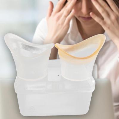 Чашки для промывания глаз с футляром для хранения, Эргономичные, Прозрачные, Быстро многоразовые чашки для глаз Эффективные Портативные