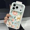 Чехол для телефона из ТПУ с текстурой кожи для iPhone 17 17e 16e 16 15 Pro Max 14 13 Pro Max 11, с рисунком подсолнуха, мягкая силиконовая задняя крышка