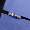 Women Moissanite Heart Rings D Color Imitation US Imported Fashion Minimalist Index Finger Ring