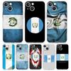 Чехол для телефона iPhone 17 Air Cases iPhone 16 15 12 13 14 Pro Max SE 7 8 Plus iPhone11 Прозрачный Мягкий Чехол Флаг Гватемалы