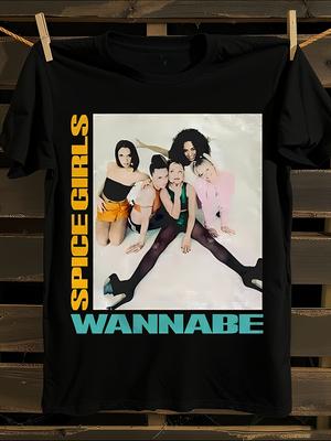 Spice Wannabe Vintage Tshirt Vintage Spice Band Logo Tshirt