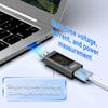 UT01U NEW USB Tester 4-30V 6.5A DC Voltage Meter Ammeter 0-195W Real Time Power Current Voltage Monitor Charging Capacity Tester
