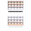 Motion Sensor LED Lights Ultra-thin Night Lamp USB Rechargeable Under Cabinet Lights 3 Color For Closet Lighting