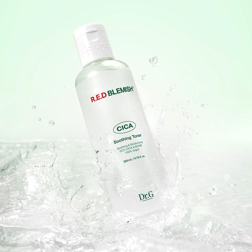 Dr.G Red Blemish Cica Soothing Toner, 200ml, 2 Units