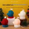 Festive Scented Candle: Christmas Gloves Ornament - Cute Holiday Gift for Healing Atmosphere