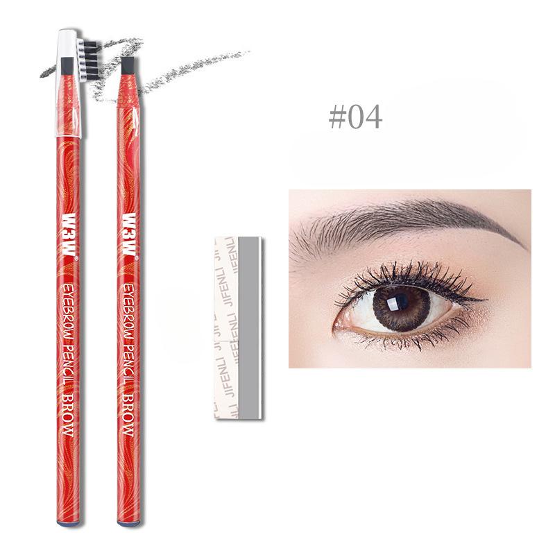 Нить-карандаш для бровей, водонепроницаемый, не размазывающийся, визажист, твердый стержень
