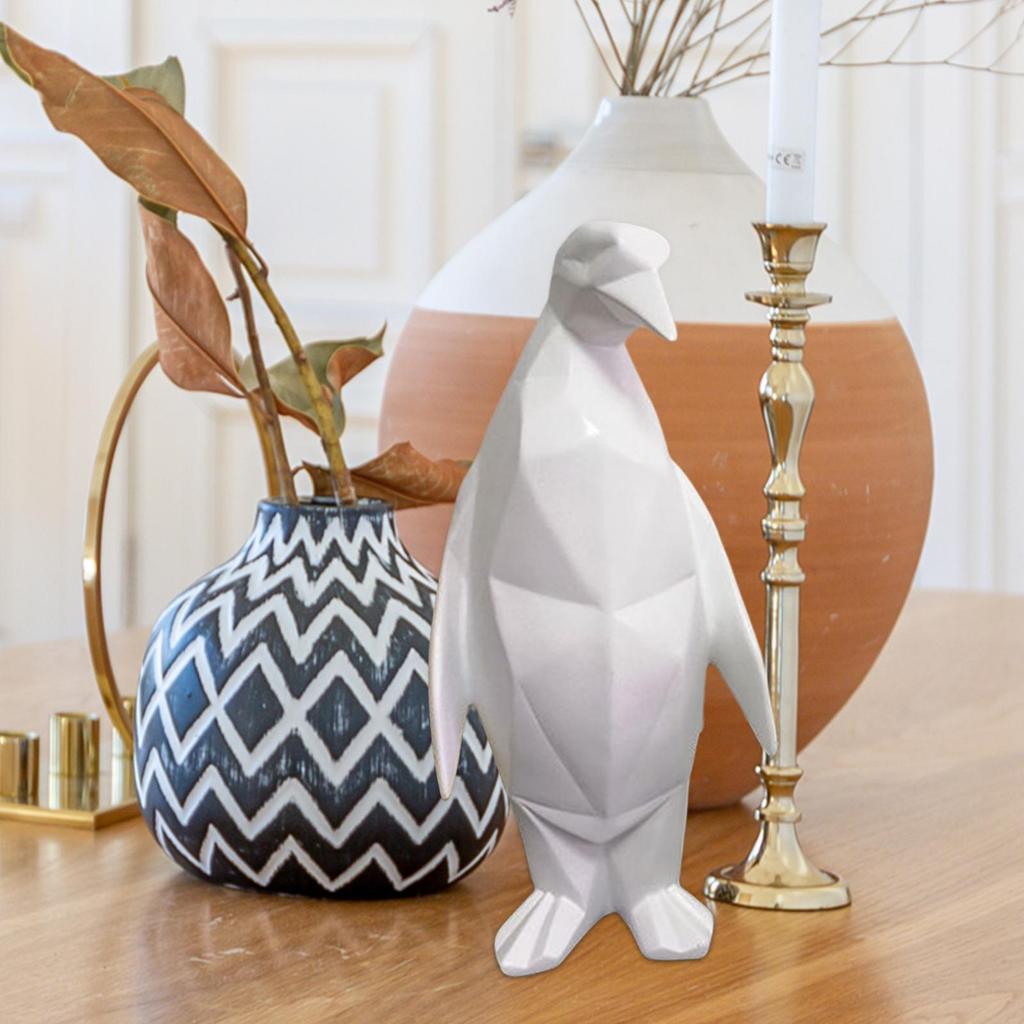 Sculpture, Art Figurine Creative Craft Animal Statue for Restaurant Dining Room Table Fireplace