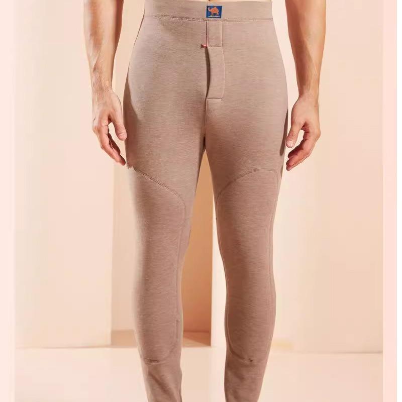 Winter Velvet Thickened Thermal Pants Extra Thick Cold-proof High Waist High Elastic Inner Wear Hot German Velvet Legged Cotton Pants Women