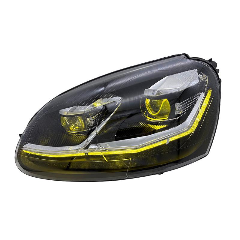 Светодиодные поворотники-проекторы для двухцветных фар: 2003-2008 VW Golf MK5