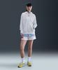 Спортивная толстовка с капюшоном Phoenix Fleece, оверсайз - Березовый меланж: Черный / Fz7197-051