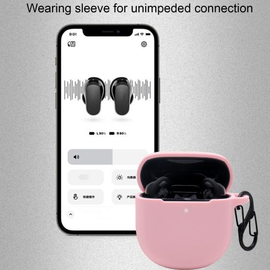 Earbud Protective Sleeve Useful Non-yellowing Reversed Charging Hole Earphone Protective Case Bluetooth-compatible Earphone Protective Case
