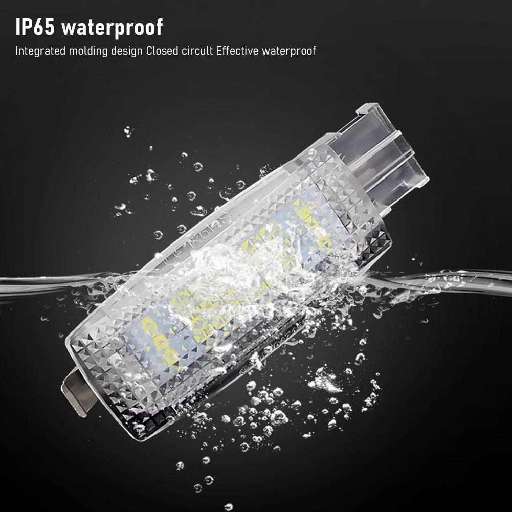 1Pc Car LED Interior Sun Visor Vanity Mirror Lamps For Volkswagen VW Golf 5/6 Plus Jetta Passat Cc Polo Tiguan Touran Reading Light