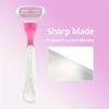 1 Ручка + 18 Лезвий Женские Безопасные Бритвенные Лезвия для Лица/ Ног/ Подмышек/ Бикини Красота Удаление Волос Бритье Совместимо с Бритвой Venus