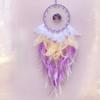 Home Decoration Light Luxury Dreamcatcher Feather Hanging Crystal Stone Tree of Life Woven Wind Chimes Living Room Wall Decor Wall Hanging