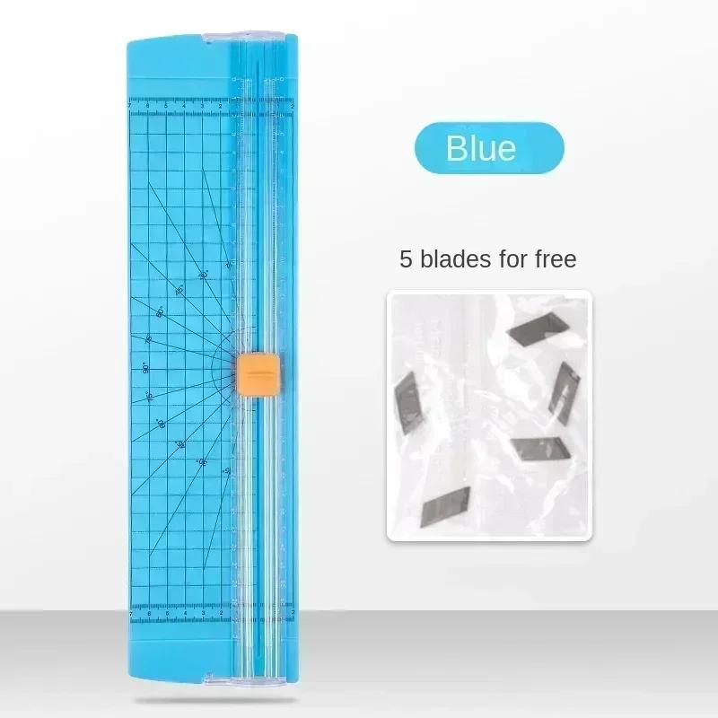 Гильотинный резак для бумаги формата А4 с выдвижной линейкой для фототриммеров, легкий коврик для резки скрапбукинга