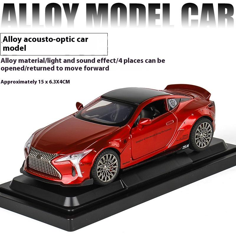 1:32 LEXUS LC500 Sports Vehicle Alloy Diecast Model Computer Desktop Ornaments Collections For Your Boyfriend On Valentine's Day