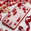 Cherry Keycap Butterfly Dance Flower Pbt Five-Sided Sublimation Customized Butterfly 145Keys Keyboard Mechanical Keycaps