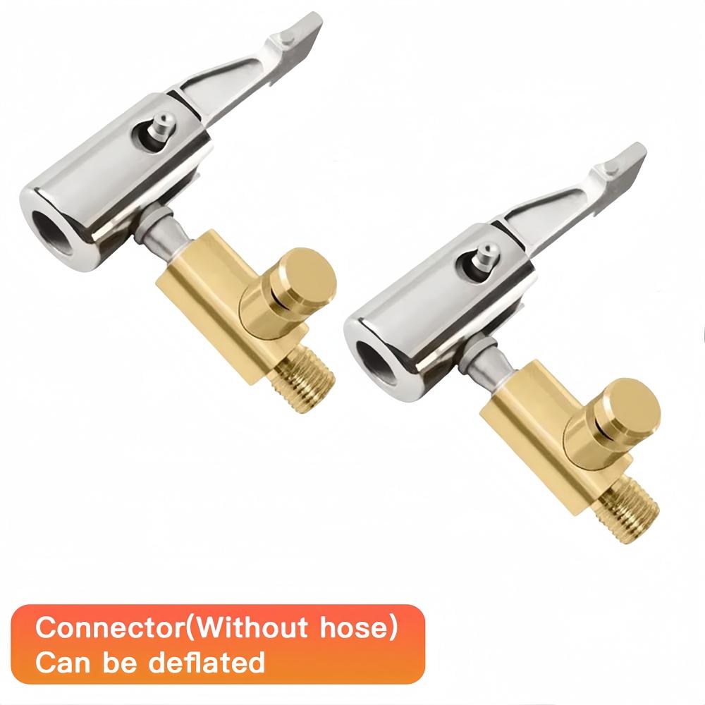 Tire Nozzle For Car Pump Tip Tyre Valve Tire Inflation Valve Connector Clip-on Adapter Accessories Clip Type Nozzle Conversion