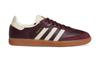 Adidas samba og sneakers leather maroon/cream white/gold metallic
