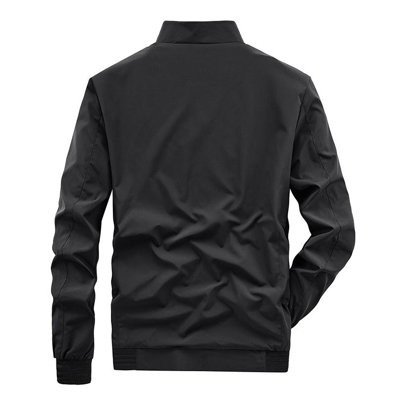 Spring and Autumn Outdoor Windproof Public Edition Men's Top Jacket High Quality Casual Stand-Up Jacket Outer Top