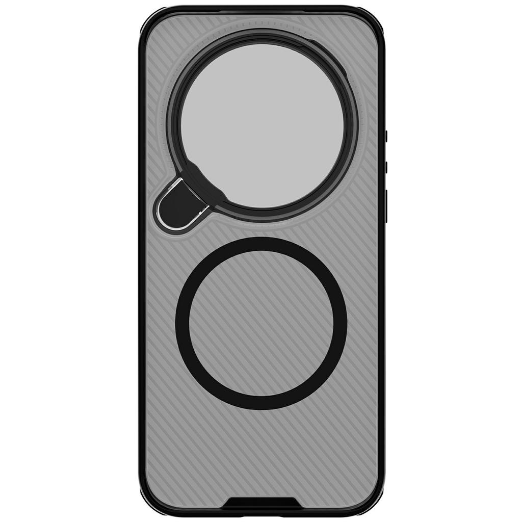 Чехол NILLKIN Camshield Prop Magnetic Series для Xiaomi 17 Ultra 5G, прозрачная крышка для объектива, ПК + ТПУ, задняя крышка телефона