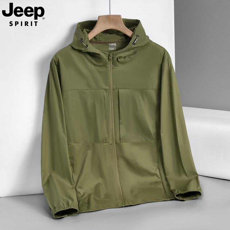 Мужская летняя куртка JEEP SPIRIT 2026 с защитой от солнца