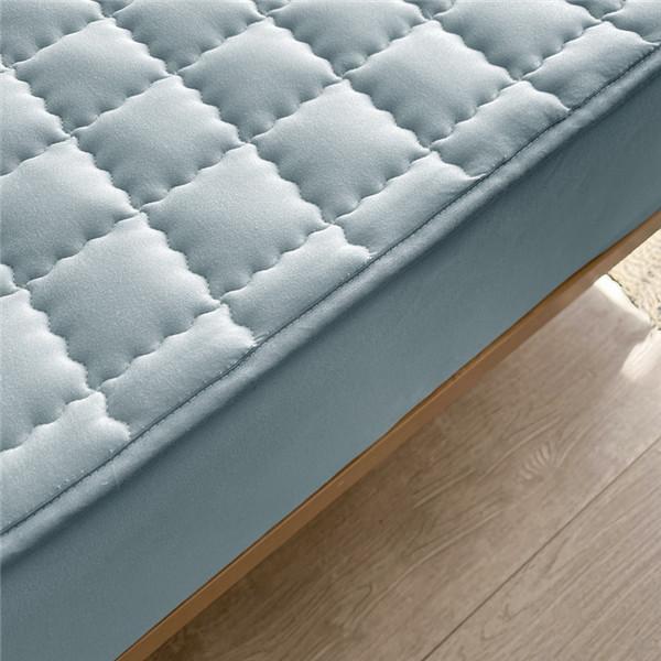 Водонепроницаемый защитный чехол для наматрасника, удобная простыня на подкладке, утолщенная стеганая простыня, дышащий наматрасник, топпер