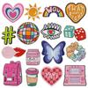 Graffiti Cartoon Game Embroidery Patch for Children’s Clothing Decoration