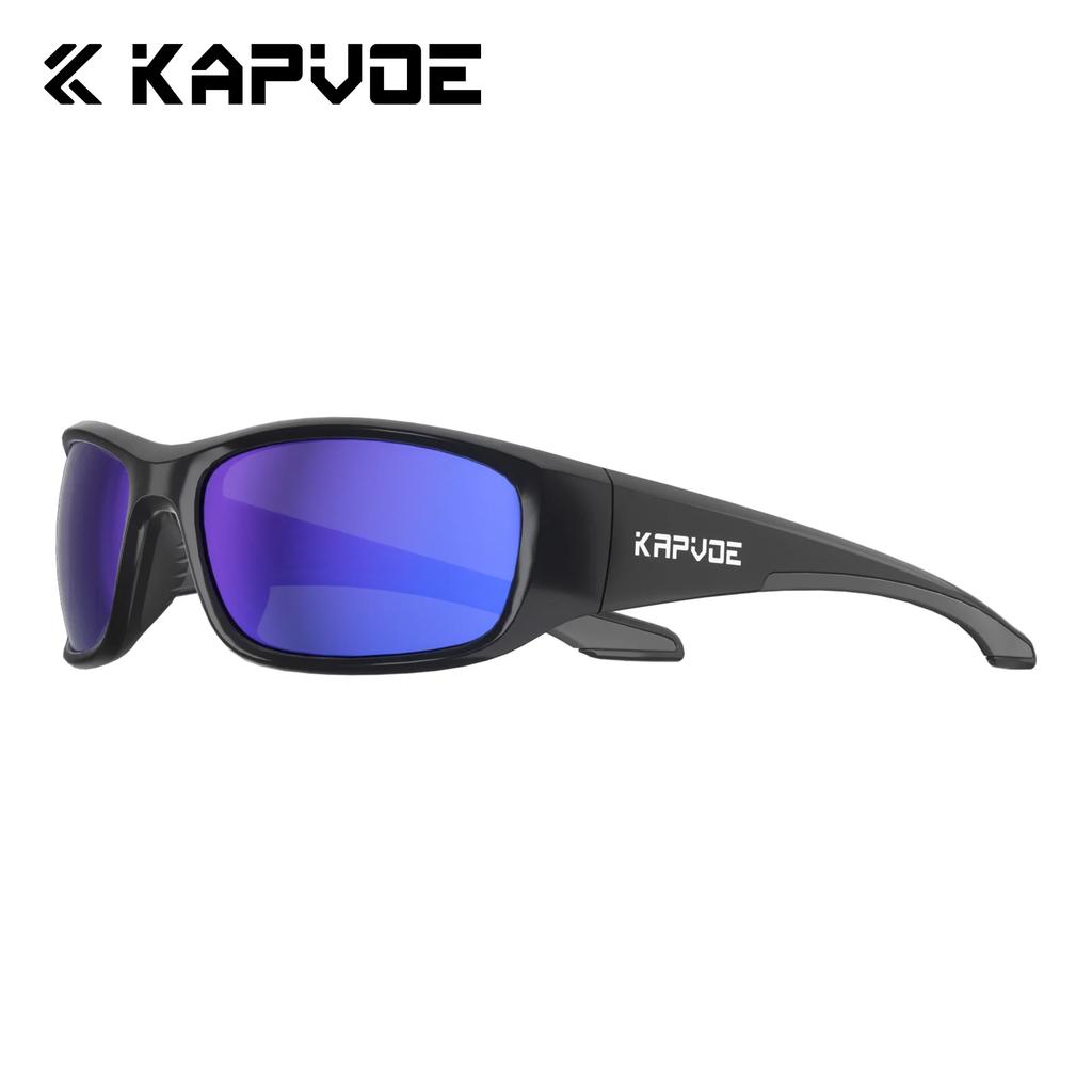Kapvoe Новые Мужские Поляризационные Солнцезащитные Очки для Рыбалки UV400 Женские Велосипедные Очки Спортивные Очки для Бега