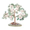 Faux Crystal Tree No Fading Not Easy Fall Off Stable Structure Non-slip Exquisite Faux Crystal Tree Figurine