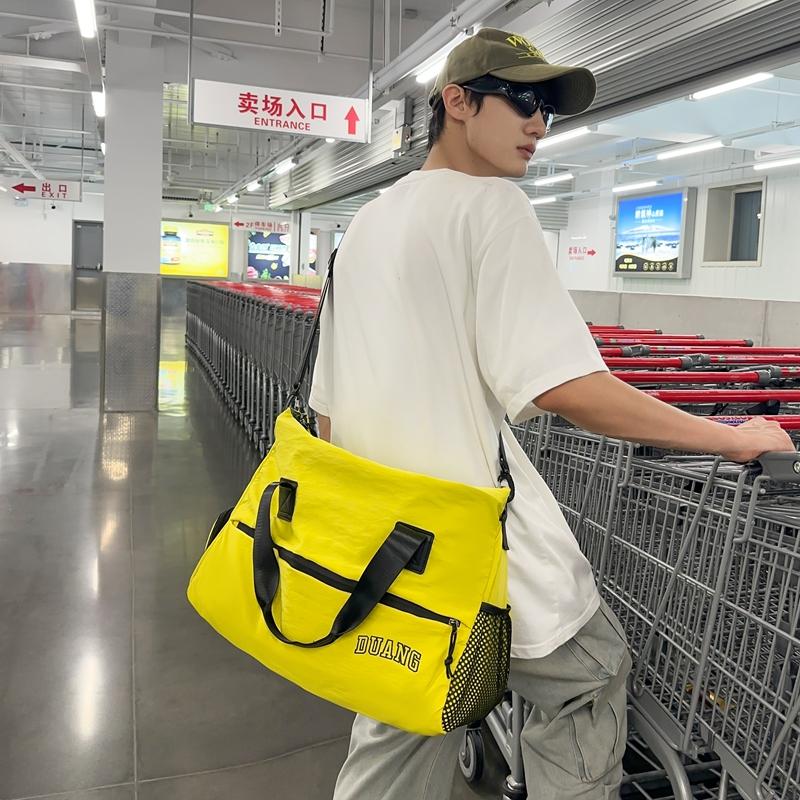 Мужская дорожная сумка на короткие расстояния, сухая и влажная сумка для багажа, легкая женская портативная сумка для фитнеса большой вместимости с разделением, сумки для обуви