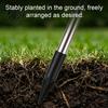 Artificial Flower Solar Lights 2Pcs Lights, Lily Bamboo Wisteria Garden Stake Decorative Stakes for Lawn Powered Firefly Waterproof Pathway