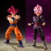Dragon Ball Супер Сайян Бог Сын Гоку Shf Гоку Блэк Аниме Фигурки Действия Коллекционная Модель Игрушки со Сменными Лицами и Руками