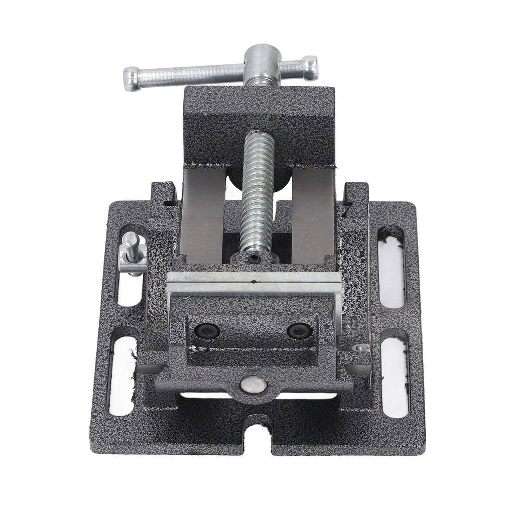 3 Inch Angle Drill Press Vise 0-90 Degree Tilting Stable Clamping Cast Steel Drill Press Vise