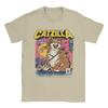 Мужские футболки Catzilla Новинка Футболка с коротким рукавом и круглым вырезом Футболка из чистого хлопка Подарок на день рождения Одежда