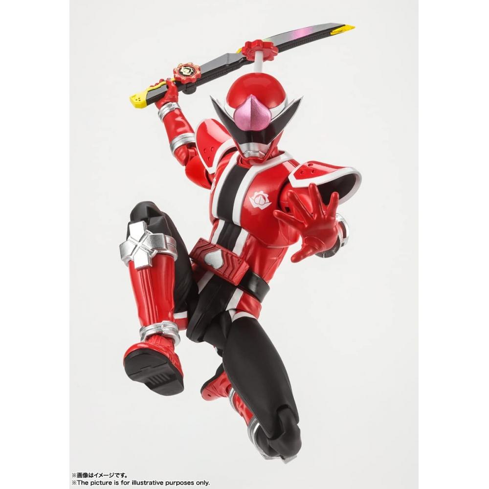 SHFiguarts Bustaro Sentai Don Brothers Don Momotaro примерно 145 мм, окрашенная подвижная фигурка из АБС и ПВХ
