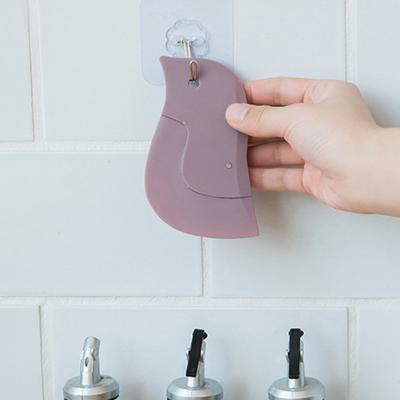 Скребок в форме пингвина Yousheng, гибкая лопатка для выпечки, для масла для теста, мягкое чистящее средство для кухни, чистящие инструменты, аксессуары для кастрюль, мисок