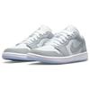 Air Jordan 1 Low White Wolf Grey Женские кроссовки Алюминий DC0774-105