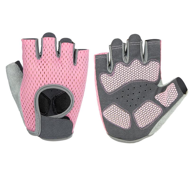 Перчатки для фитнеса и спорта, перчатки для велоспорта с полупальцами, нескользящие, дышащие, мужские и женские, летние, мягкие, для рыбалки, перчатки без пальцев