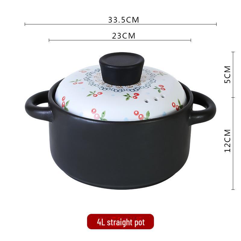 Керамическая жаропрочная кастрюля для тушения в домашних условиях