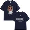 Singer Tini Stoessel Futtura Tour 2026 Graphic T Shirts Men Women Fans Fashion Pop Clothing T-shirt Retro Cotton Tees