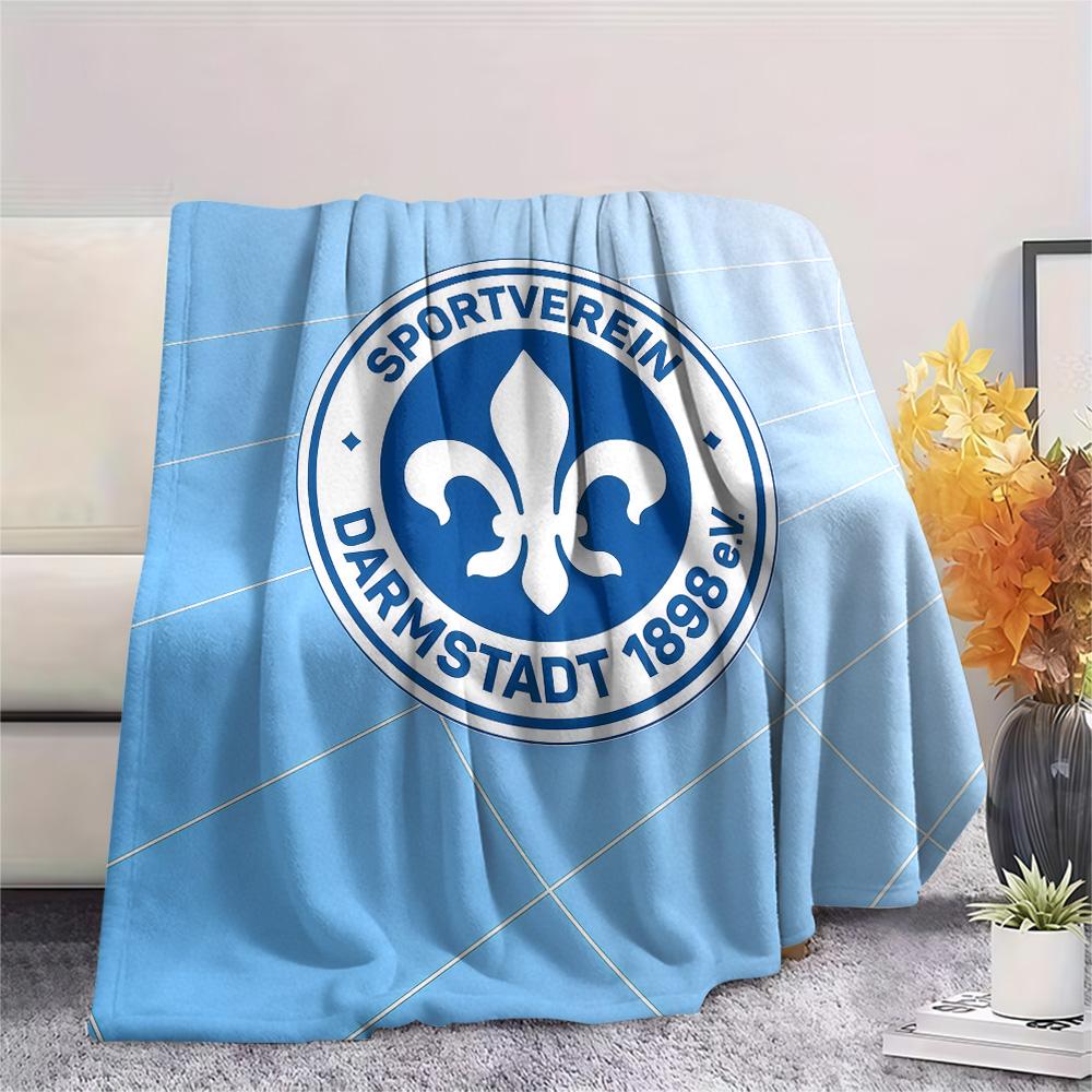 SV Darmstadt 98 Flannel Blanket, High quality Comfortable for All Seasons, Home Decor, Warmth and Comfort